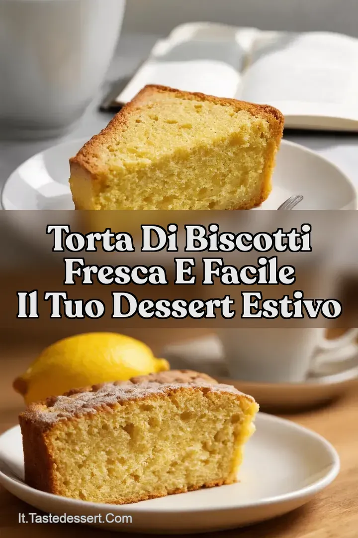 Torta di Biscotti Fresca e Facile Il Tuo Dessert Estivo