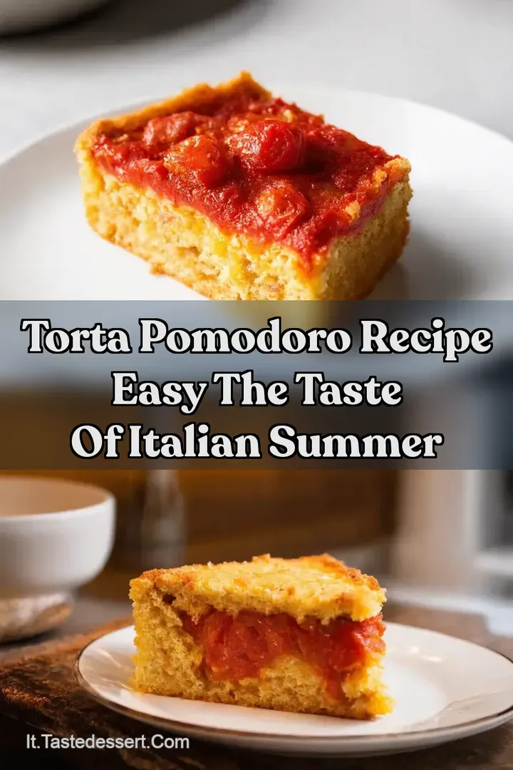 Torta Pomodoro Recipe Easy The Taste of Italian Summer