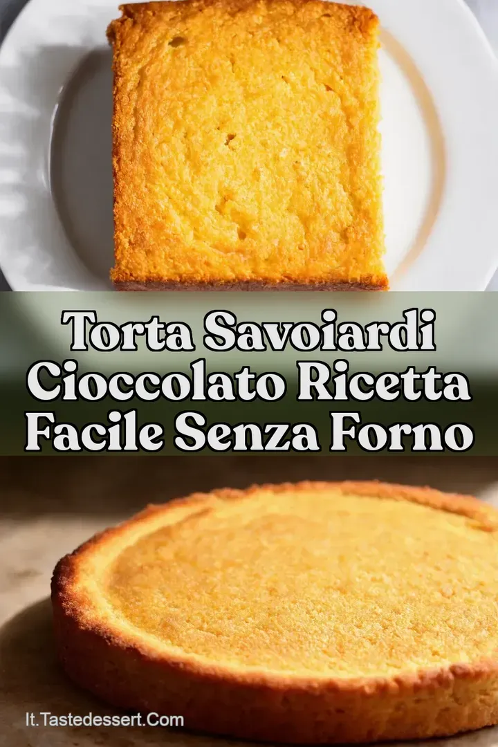 Torta Savoiardi Cioccolato Ricetta Facile Senza Forno