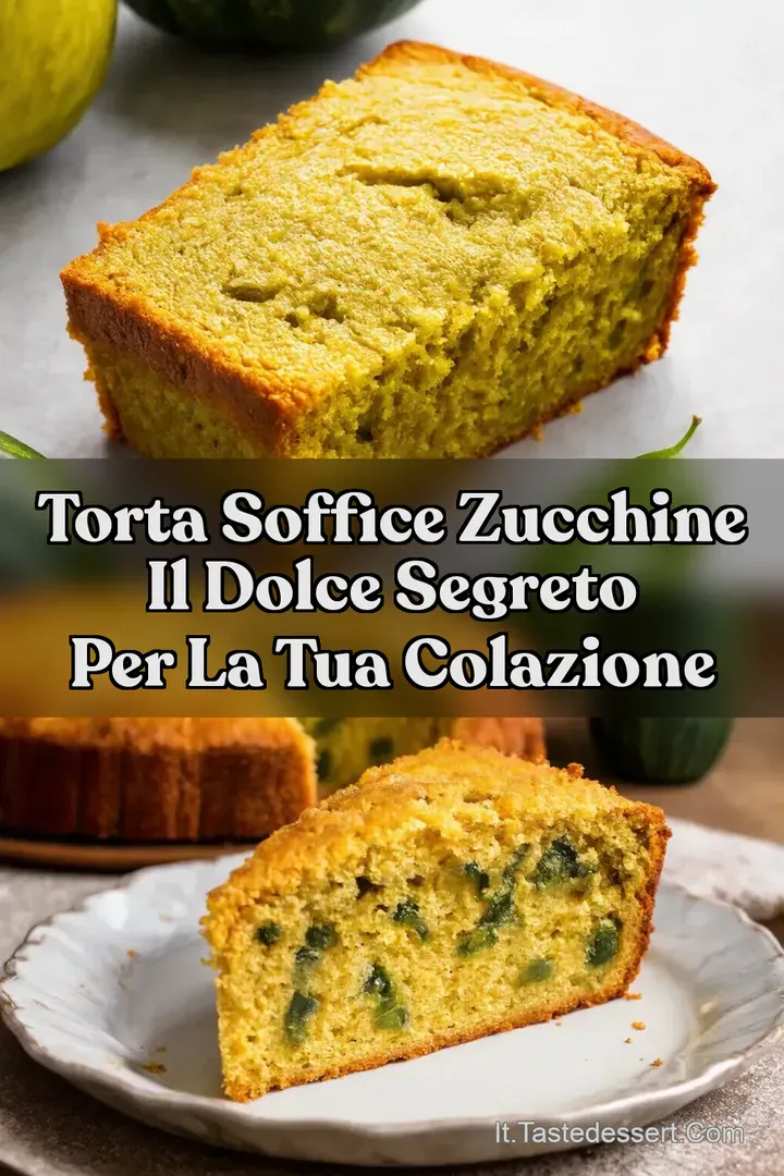 Torta Soffice Zucchine Il Dolce Segreto per la Tua Colazione