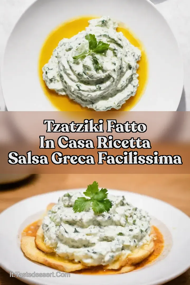 Tzatziki Fatto in Casa Ricetta Salsa Greca Facilissima