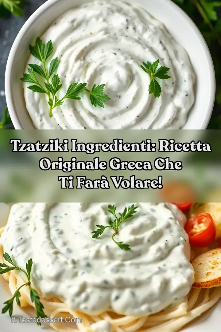 Tzatziki ingredienti: Ricetta Originale Greca che ti far&agrave; Volare!