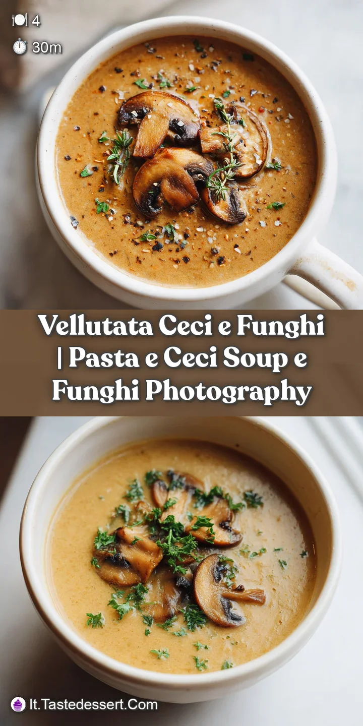 Close-up of a steaming spoonful of velvety chickpea soup, showcasing its smooth texture and rich color.