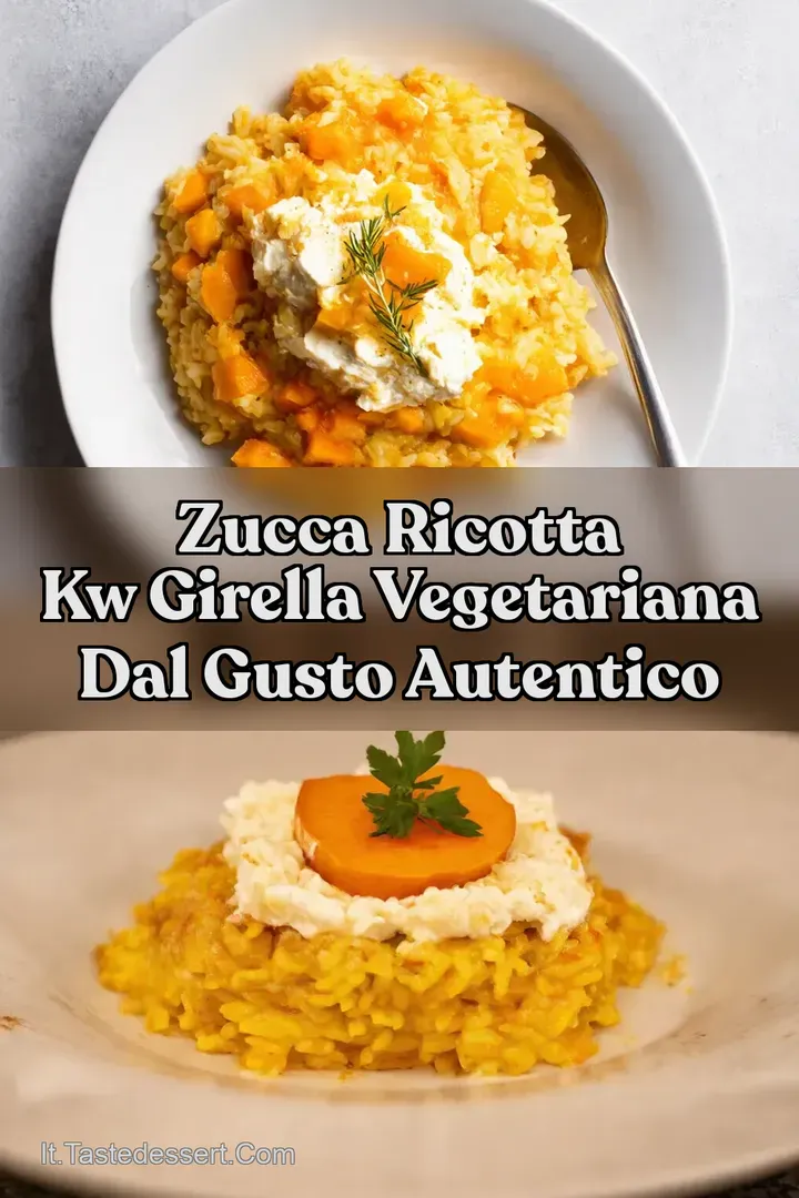 Zucca Ricotta kw Girella Vegetariana dal Gusto Autentico