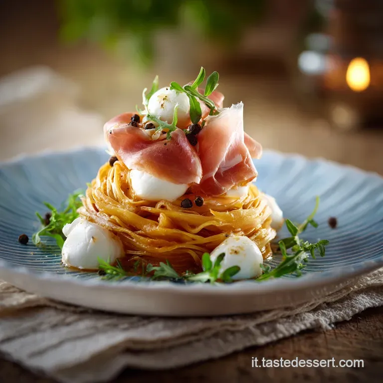 Albero Di Sfoglia Con Mozzarelline E Prosciutto: Ricetta Facile E Scenografica presentation