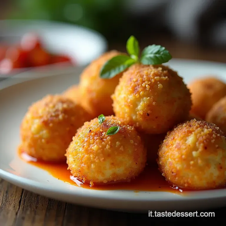 Arancini Dorati e Croccanti in Friggitrice ad Aria