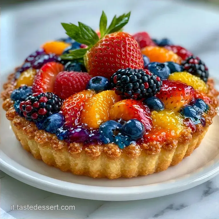 Base per Crostata di Frutta 28 cm alla Frolla Croccante