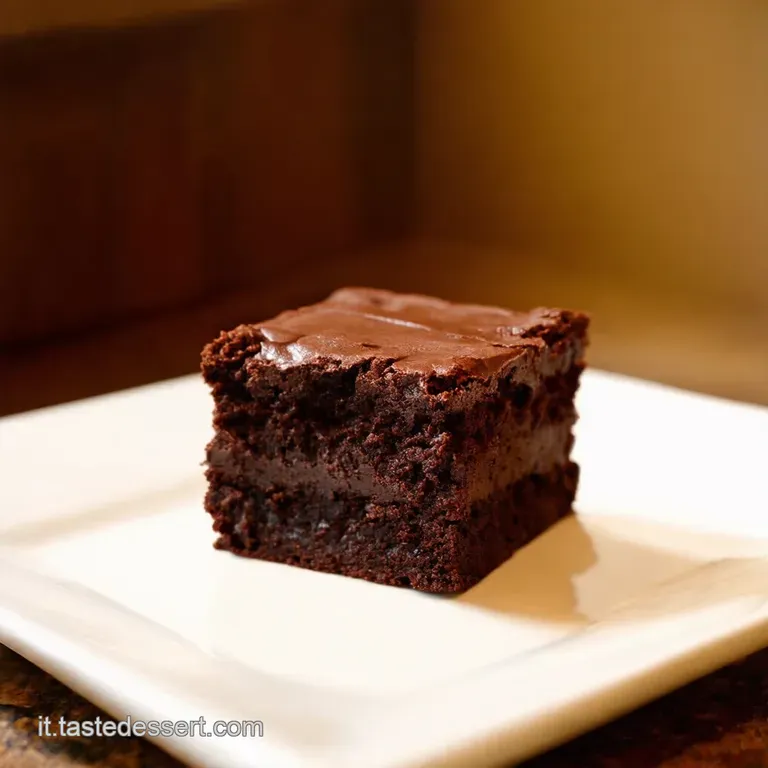 Brownie Al Cioccolato La Ricetta Della Nonna Rivisitata presentation