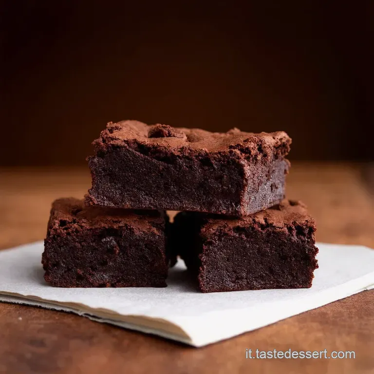 Brownies Al Cioccolato Extra Fondente