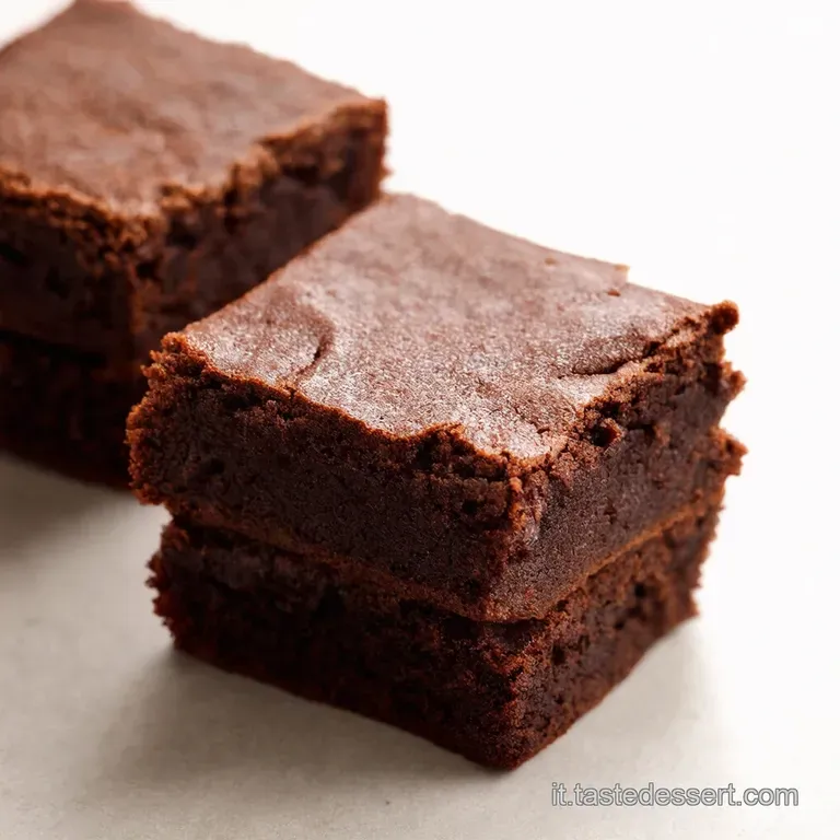 Brownies al Cioccolato Fondente Senza Burro