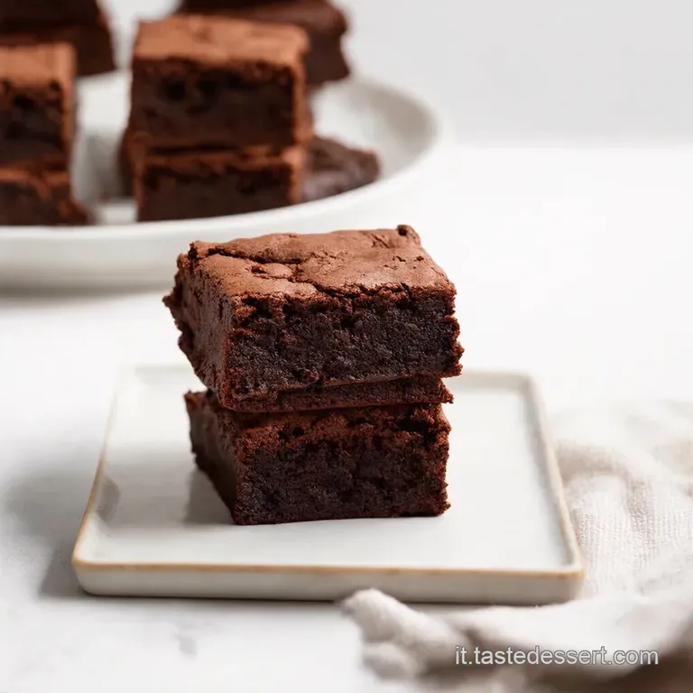 Brownies al Cioccolato La Ricetta Facile e Irresistibile