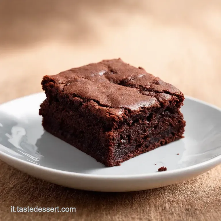 Brownies al Cioccolato Velocissimi e Irresistibili