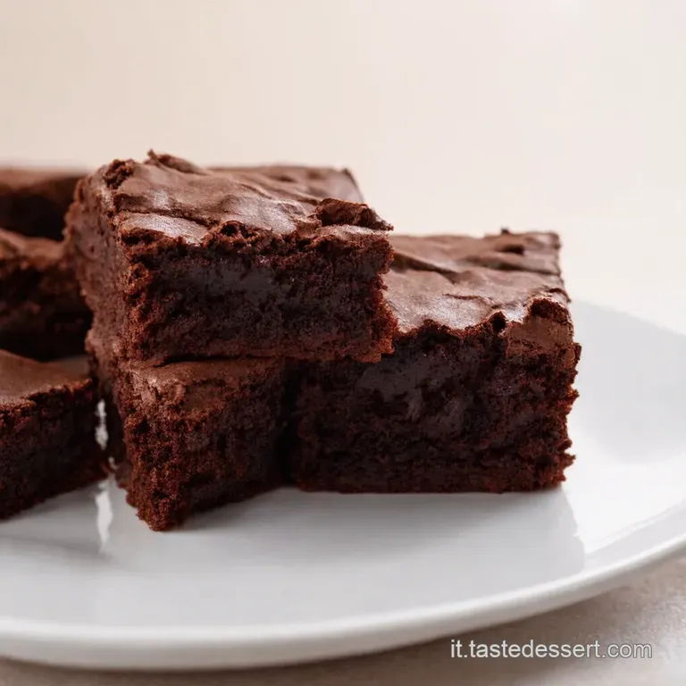 Brownies Cioccolato Fondente Abbraccio Caldo