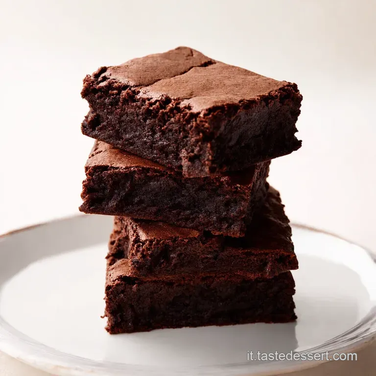Brownies Soffici al Cioccolato Fondente