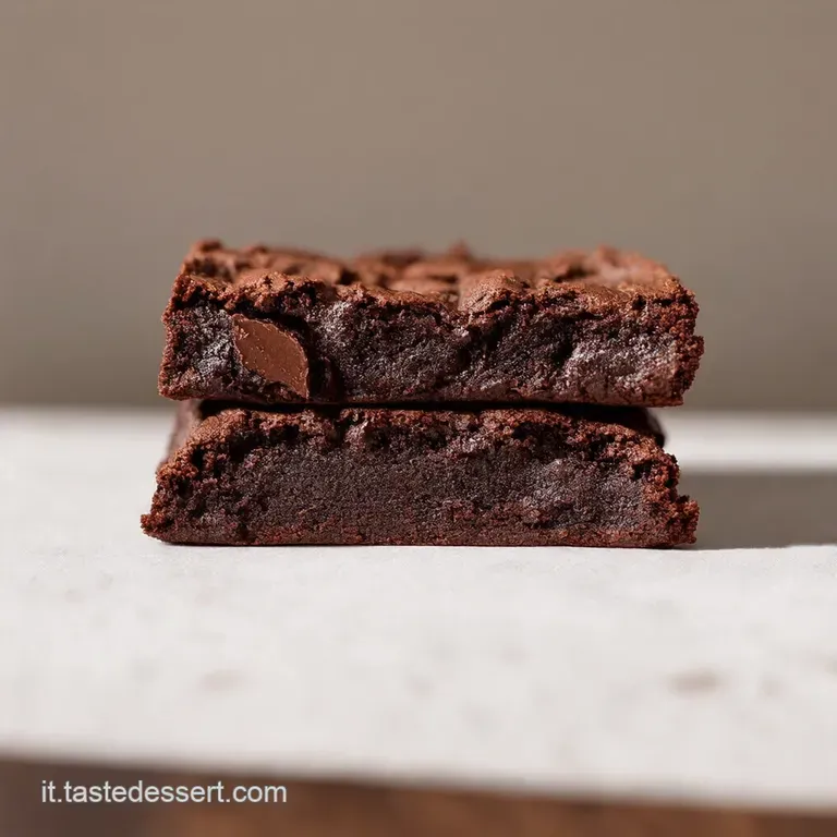 Brownies Vegani al Cioccolato Fondente e Nocciole