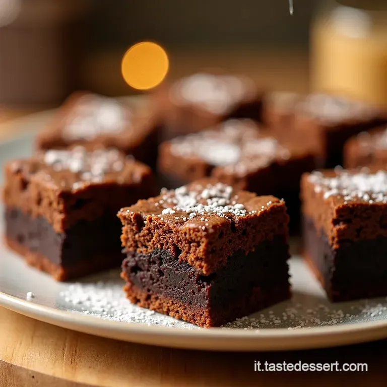 Brownietones Fudgy La Ricetta Irresistibile presentation