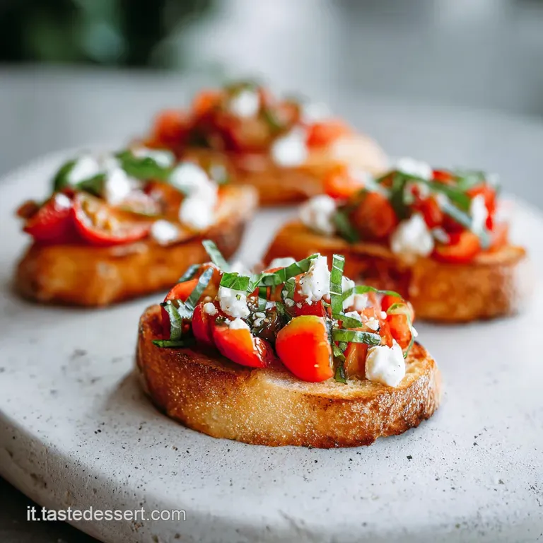 Ricetta Apericena Facile Veloce con Bruschette