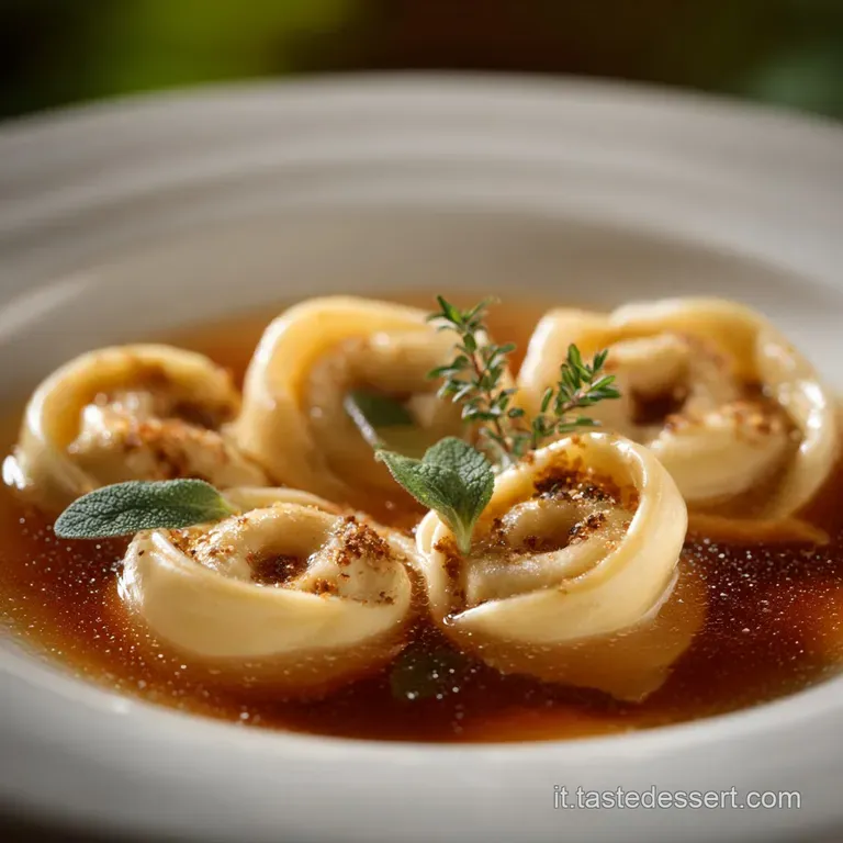 Men&ugrave; di Natale: Cappelletti in Brodo Tradizionali