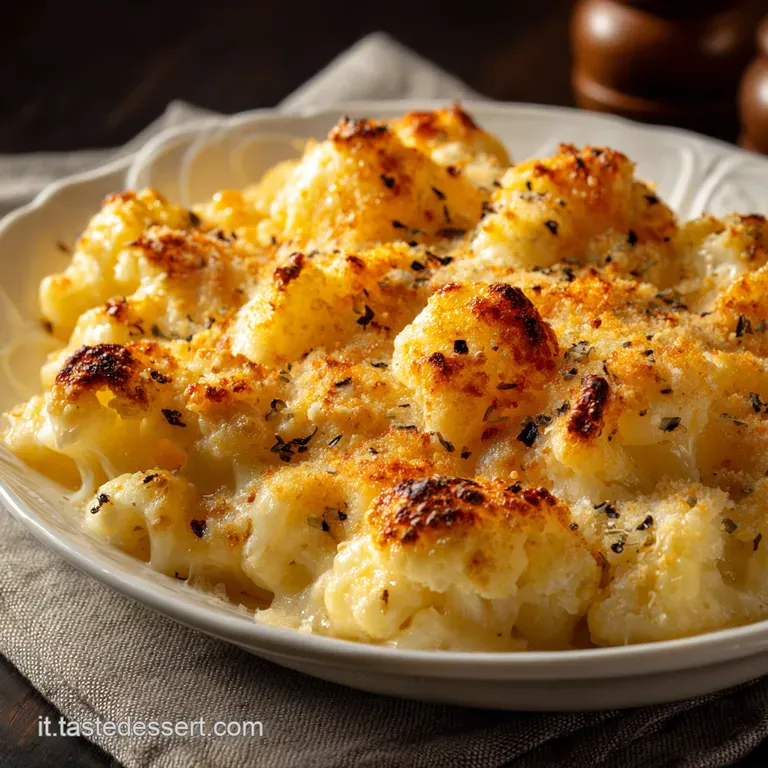 Cavolfiore Gratinato alla Parmigiana