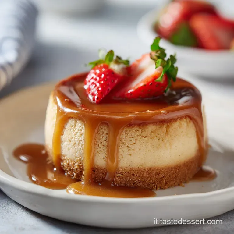 Cheesecake al Caramello Salato: Cremosa e Senza Cottura