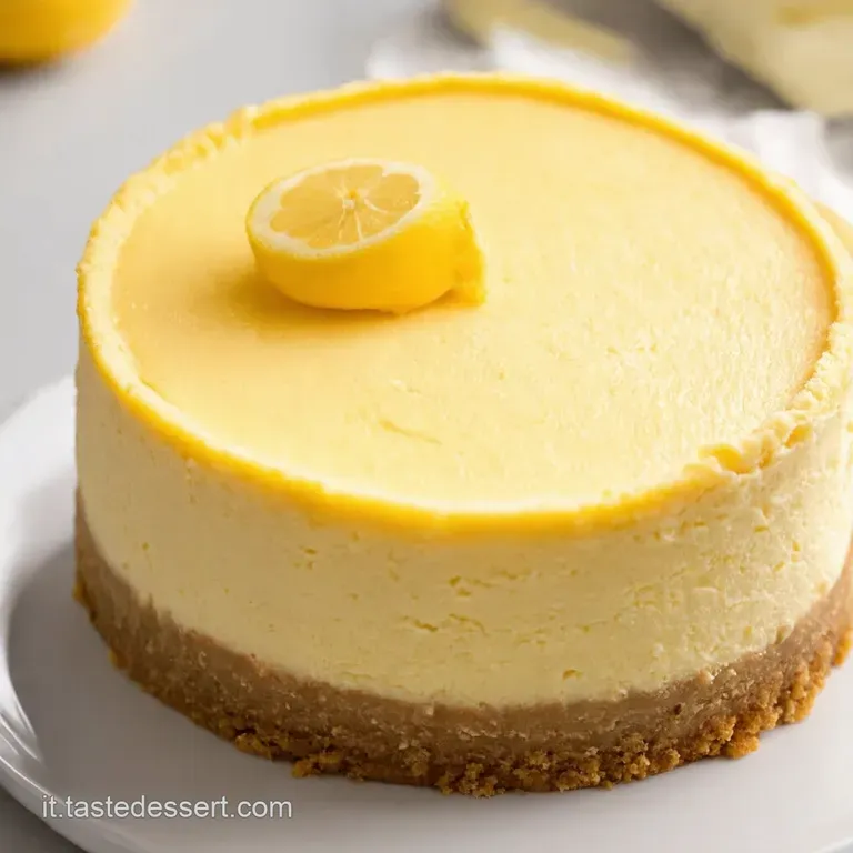 Cheesecake al Limone Estate in un Boccone