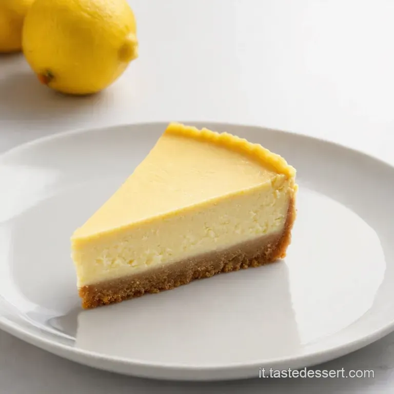 Cheesecake al Limone La Sinfonia di Agrumi