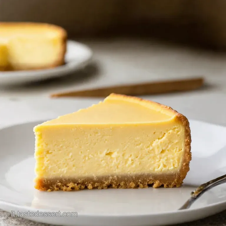 Cheesecake Super Cremosa Ai Frutti Di Bosco presentation