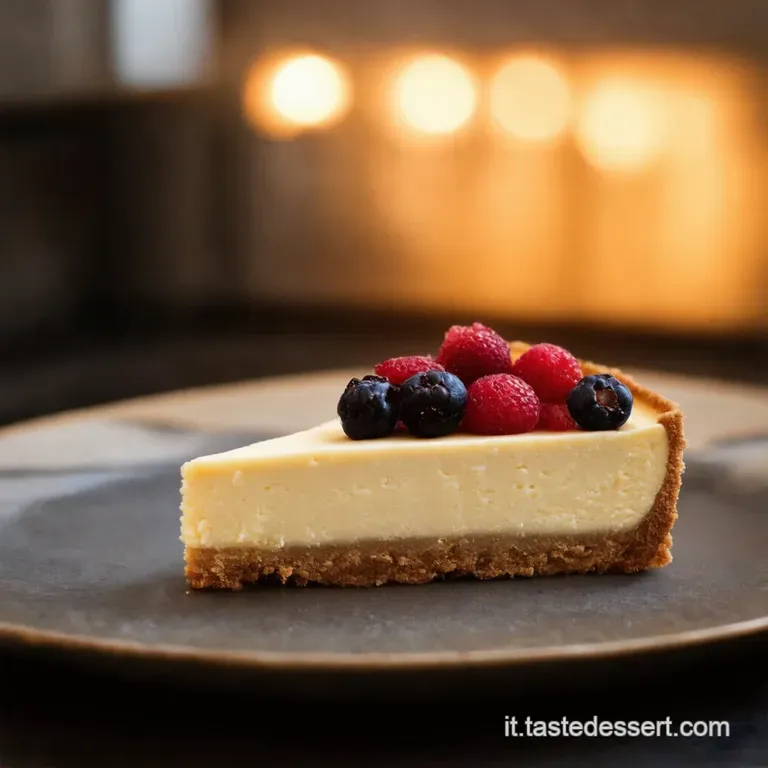 Cheesecake Yogurt E Frutti Di Bosco Due Ingredienti presentation