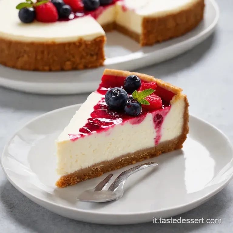 Cheesecake Yogurt e Frutti di Bosco Due Ingredienti