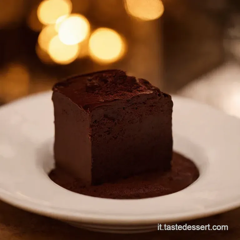 Chocolate Quente Cremoso Da Nonna presentation