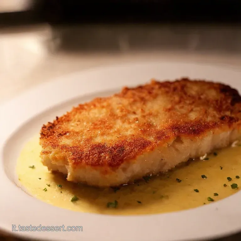 Cotoletta Alla Milanese Perfetta Croccantezza Assicurata presentation