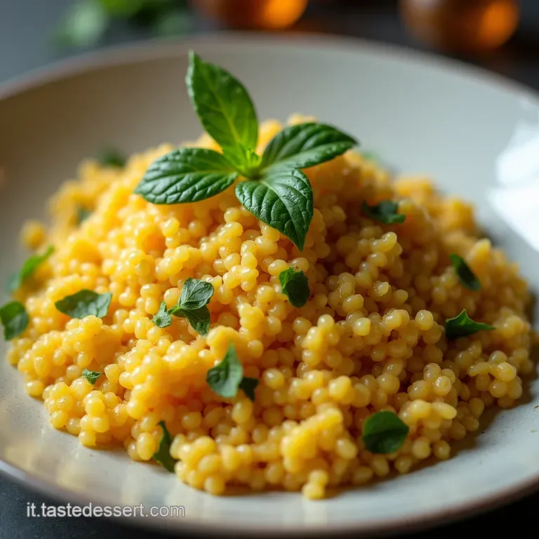 Cous Cous Estivo Sole di Sicilia Veloce Saporito e Profumatissimo
