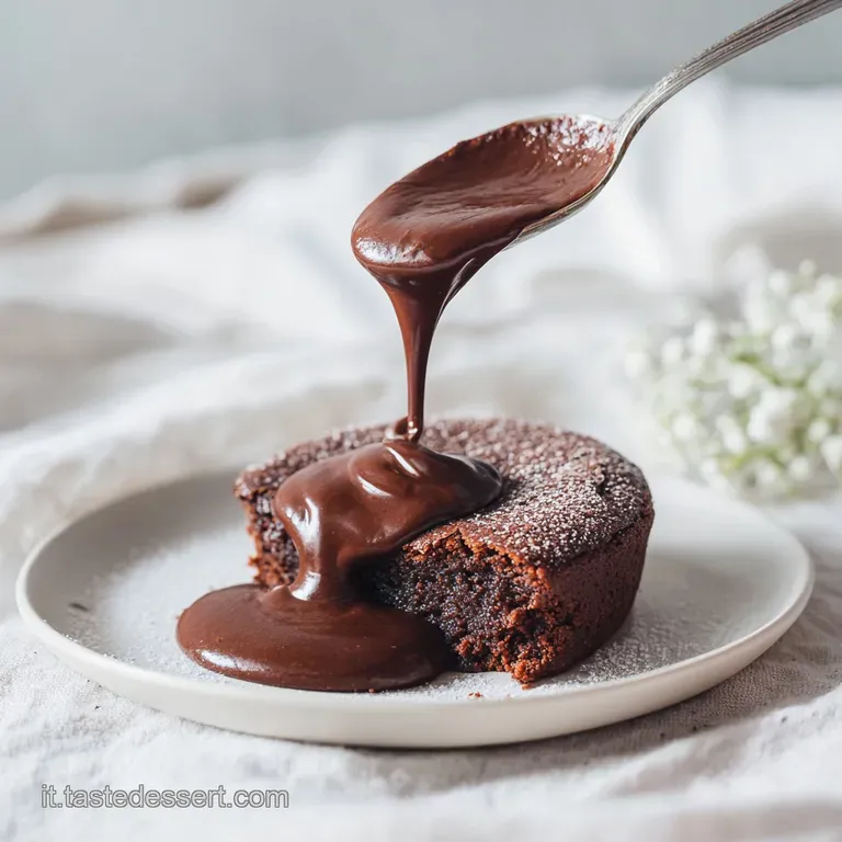 An elegant serving of dark chocolate crema in a delicate glass ramekin, garnished with a single raspberry.