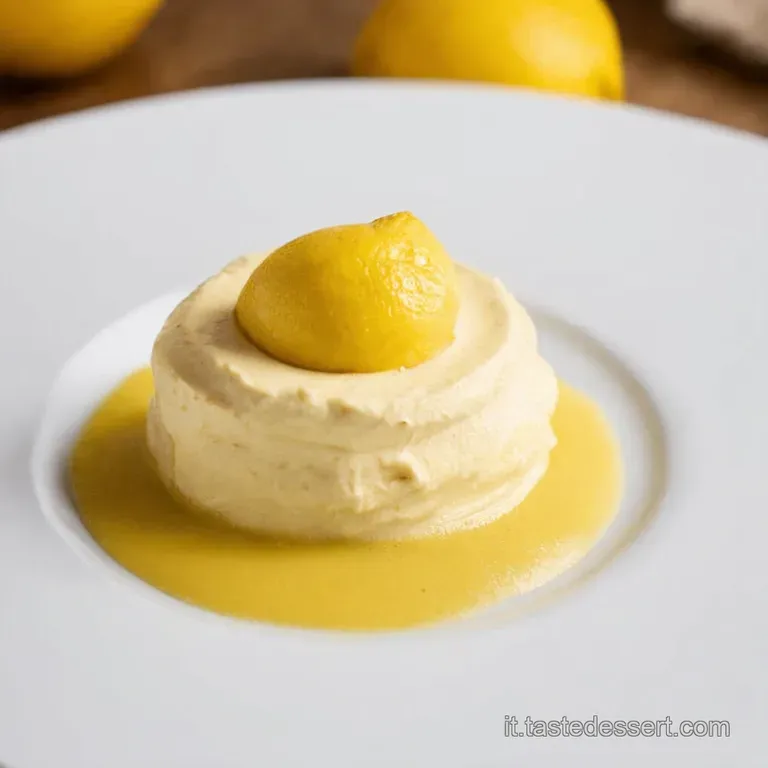 Crema Di Limone Tre Ingredienti La Delizia Estiva presentation