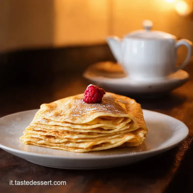 Crepes Perfette La Ricetta Di Nonna Maria presentation