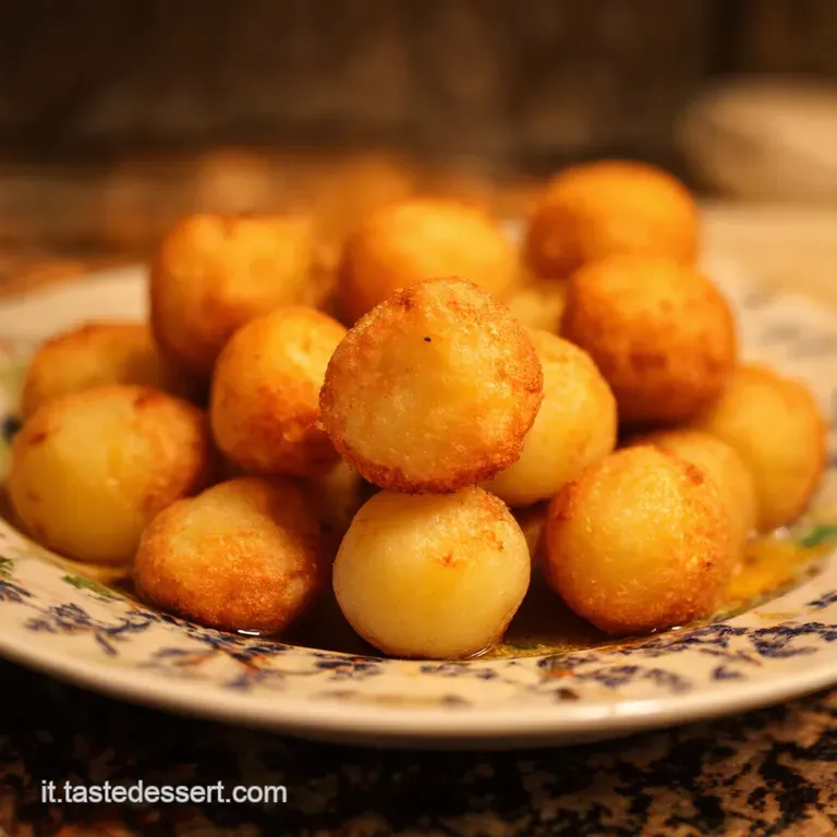 Crocchette Di Patate Filanti presentation