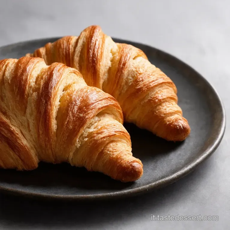 Croissant da Forno Un Abbraccio di Burro e Fragranza