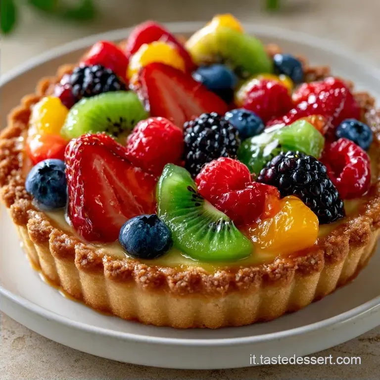 Crostata Alla Frutta: Base Croccante e Leggera
