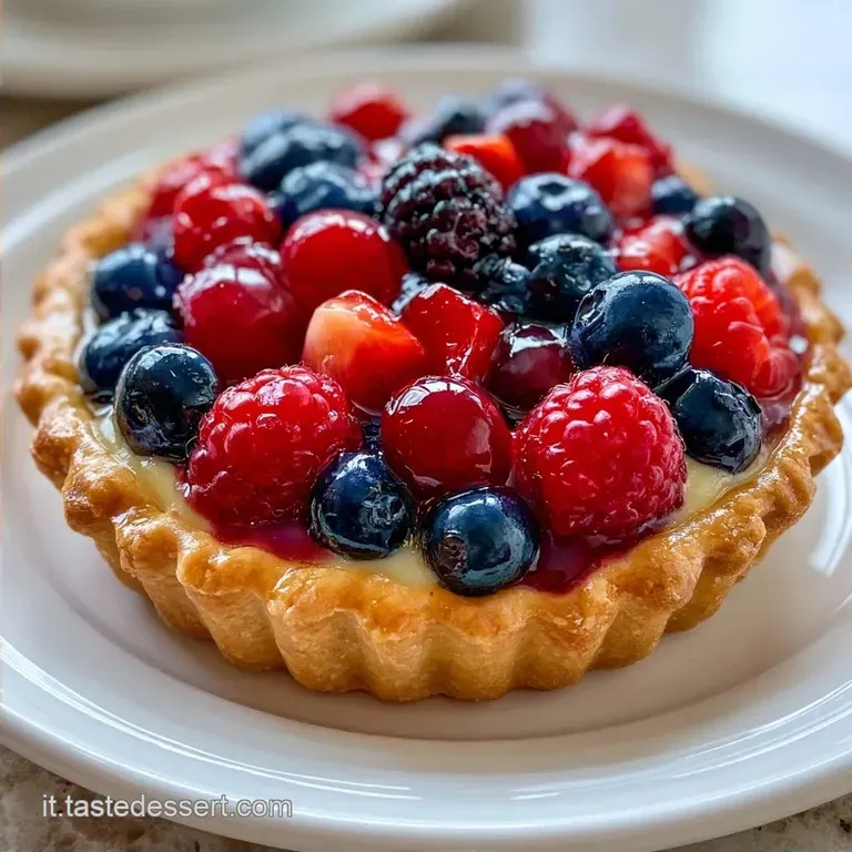 Crostata Alla Frutta Estiva: Base Friabile