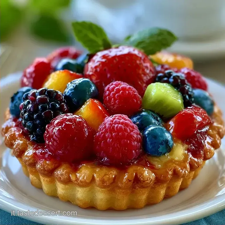 Crostata Alla Frutta Ricetta Facile in 70 Minuti