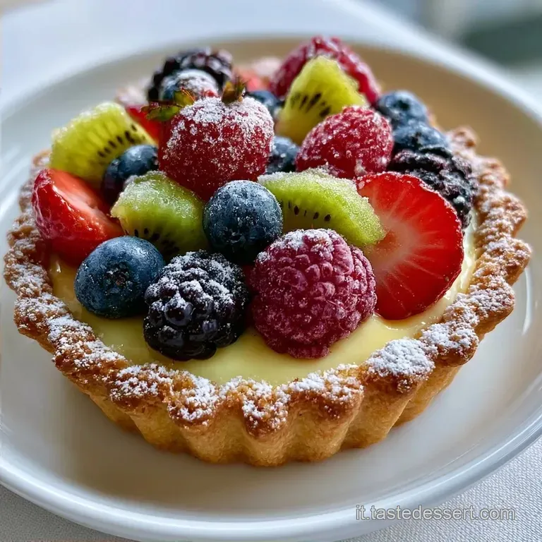Crostata Classica Alla Frutta Fresca