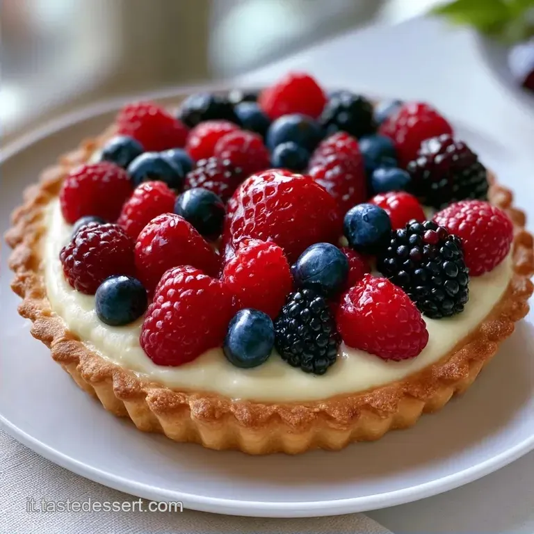 Crostata Di Frutta Fresca: Base Friabile