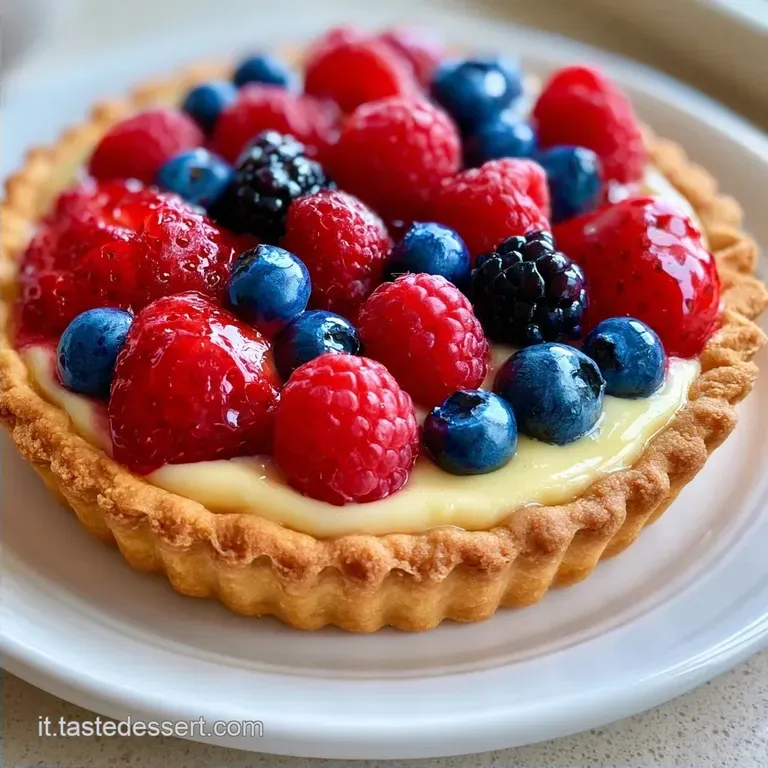 Crostata Di Frutta: Base Croccante E Stabile