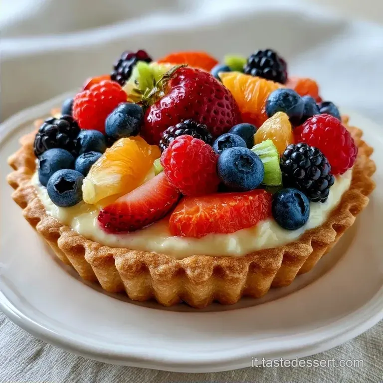 Crostata di Frutta: Fresca e Colorata