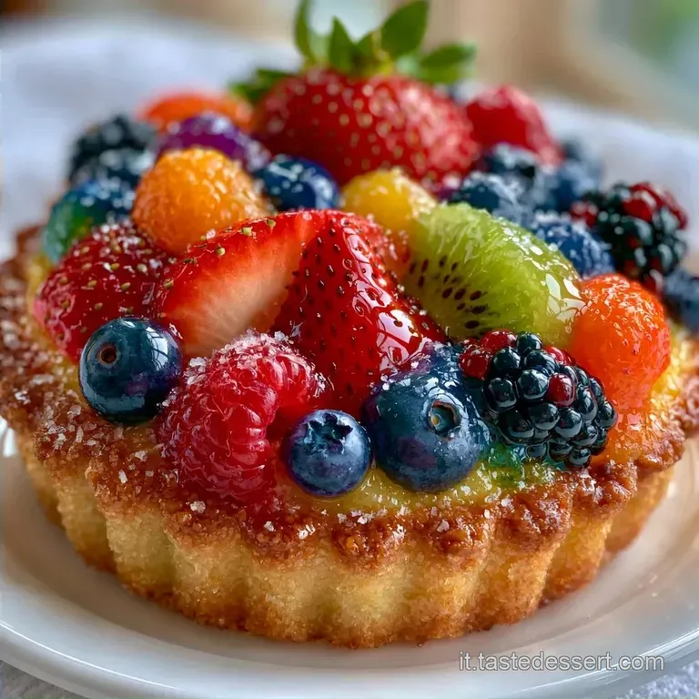Crostata Di Frutta Moderna Croccante