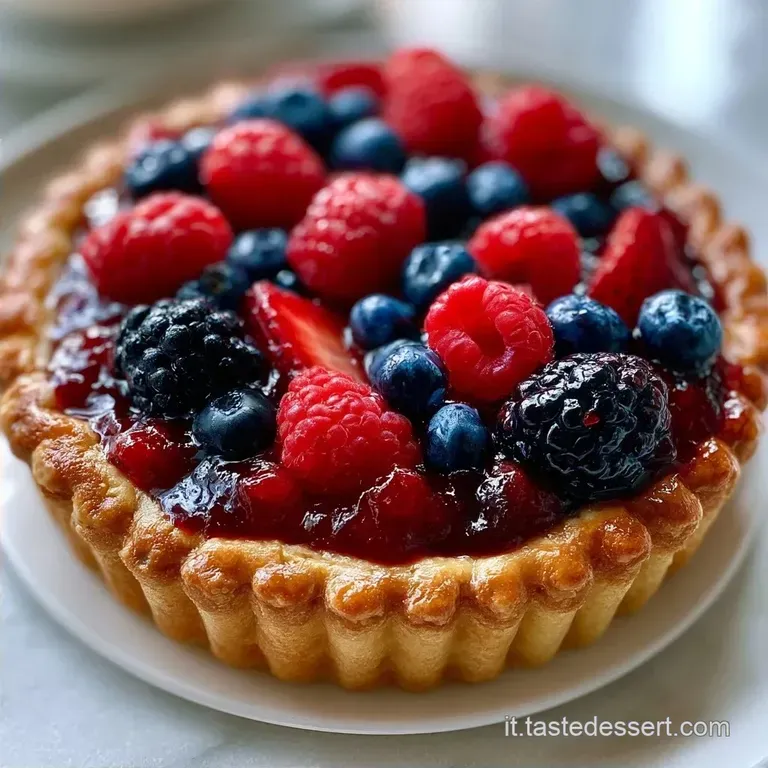 Crostata Frutta E Confettura in 2 Ore
