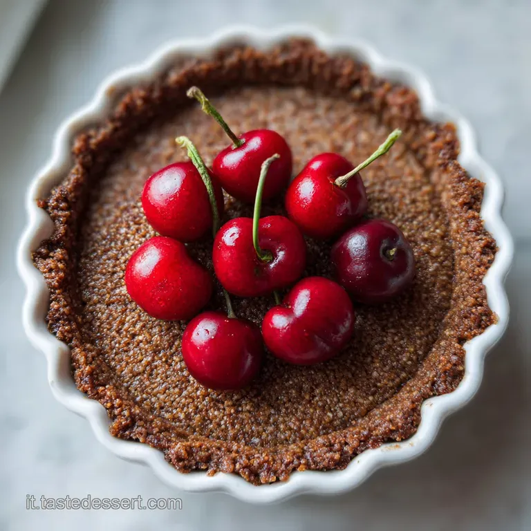 Crostata Grano Saraceno Senza Burro e Vellutata