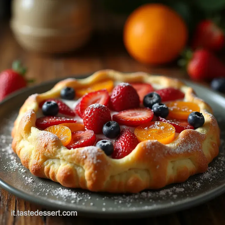 La Mia Morbidezza Perfetta Crostata Soffice Con Crema Pasticcera Veloce E Gioielli Di Frutta Fresca presentation