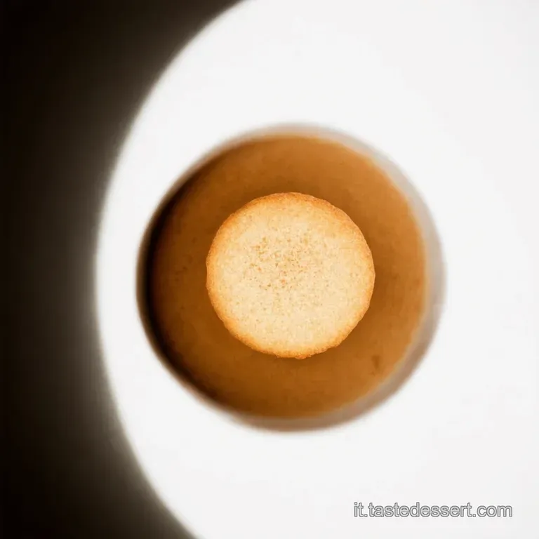 Dolce Latte con Biscotto alle Mandorle