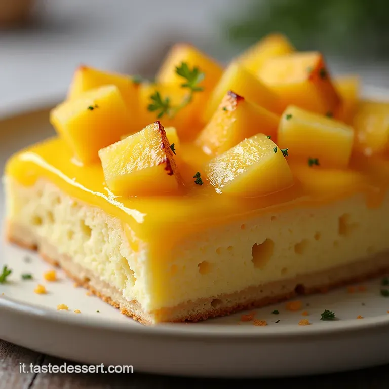 Nuvole Tropicali Soffici Tortine allAnanas Caramellato